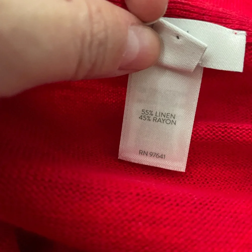 J. Jill linen blend sweater